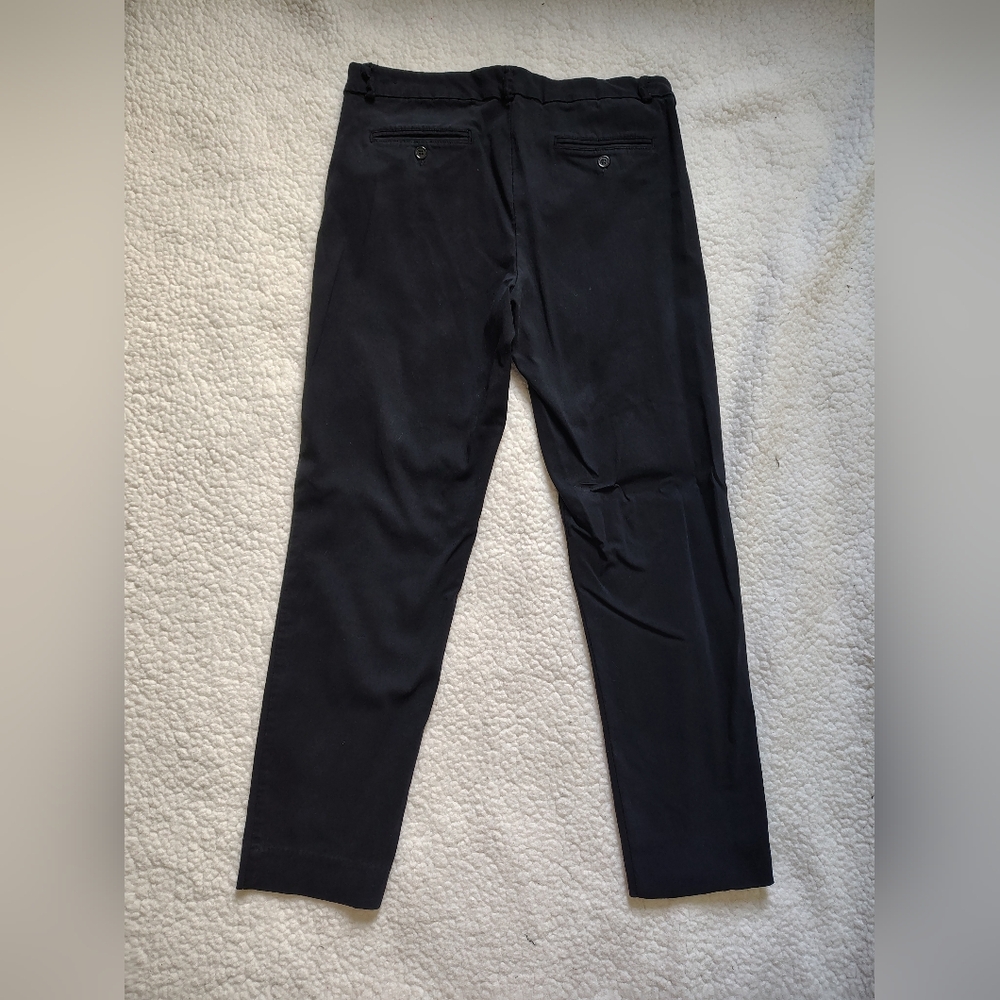 Zac & Rachel Women's Size 10 Black Cropped Dress Slacks - Picture 7 of 11